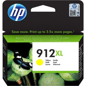 HP 912XL High Yield Yellow Original Ink Cartridge inktcartridge 1 stuk(s) Origineel Hoog (XL) rendement Geel