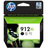 HP Inktcartridge 912XL (3YL84AE) Zwart Hoge capaciteit