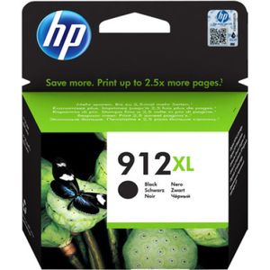 HP 912XL zwart (3YL84AE) - Inktcartridge - Origineel Hoge Capaciteit
