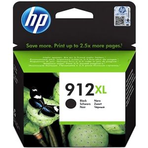 HP Originele 912 XL - Inktcartridge - Zwart - Hoge capaciteit