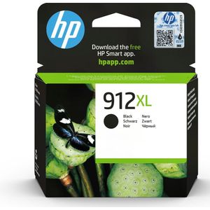 HP 912XL High Yield Black Original Ink Cartridge inktcartridge 1 stuk(s) Origineel Hoog (XL) rendement Zwart