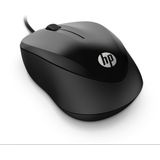 HP - Wired Mouse 1000 - Muis - Zwart - 1,5 Meter Snoer