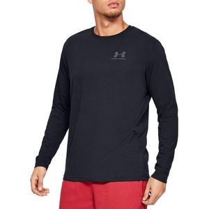 Under Armour - Sportstyle Left Chest - T-shirt - Zwart - Katoen