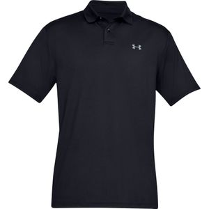 Under Armour Performance 2.0 golfpolo voor heren, Zwart, M