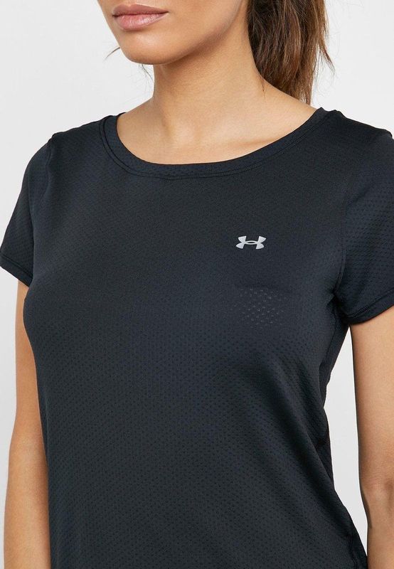Under Armour UA HG Armour SS Dames Sportshirt