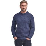 Barbour Trui Lamswol Knitted Navy - Heren