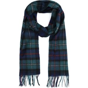 Barbour Sjaal Tartan Mckenzie Wol Donkergroen -