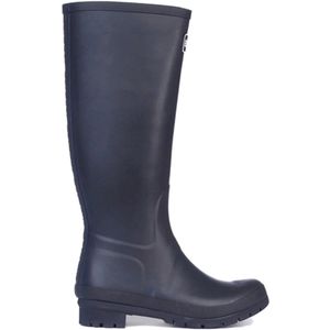 Barbour - Abbey - Regenlaars - Zwart - Rubber - Katoen Voering