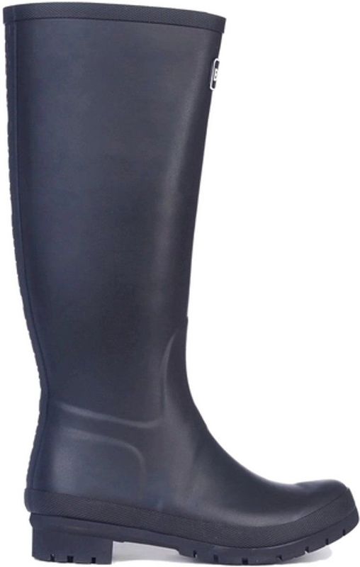 Barbour - Abbey - Regenlaars - Zwart - Rubber - Katoen Voering