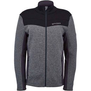 Spyder - Encore Full Zip - Fleecejack - Zwart - 88% Polyester 12% Elastaan