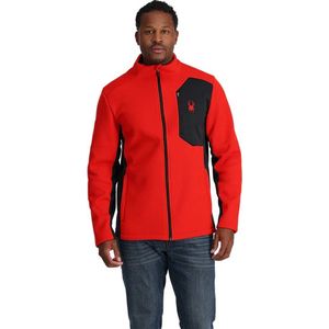 Spyder Bandit Fleece Vest Heren Rood Dessin S