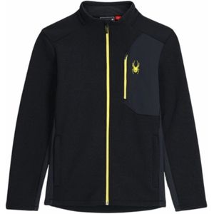 Spyder Fleece Bandit Jack Zwart voor Heren