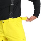 Spyder Skibroek Dare Acid Yellow met Verstelbare Bretels
