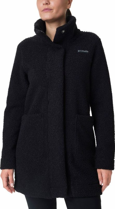 Columbia - Panorama Long Jacket - Jas - Black - 100% Polyester