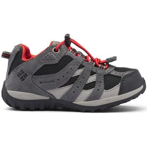 Columbia CHILDRENS Redmond Waterproof, wandelschoenen, lage taille, uniseks, kinderen, Zwarte vlam