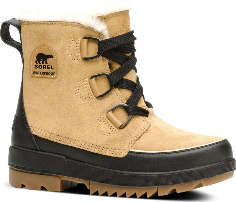 Sorel - Torino II - Laarzen - Beige - Suède - Waterdicht, EVA-voetbed uitwasbaar