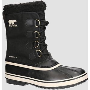 Sorel 1964 Pac Nylon Waterdicht heren Winterlaarzen,Zwart Zwart X Oud Fossiel,45 EU