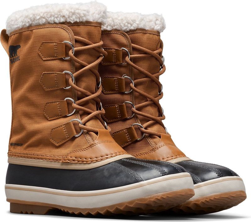 Sore64 PAC? NYLON Snowboots Mannen - Camel Brown Bl