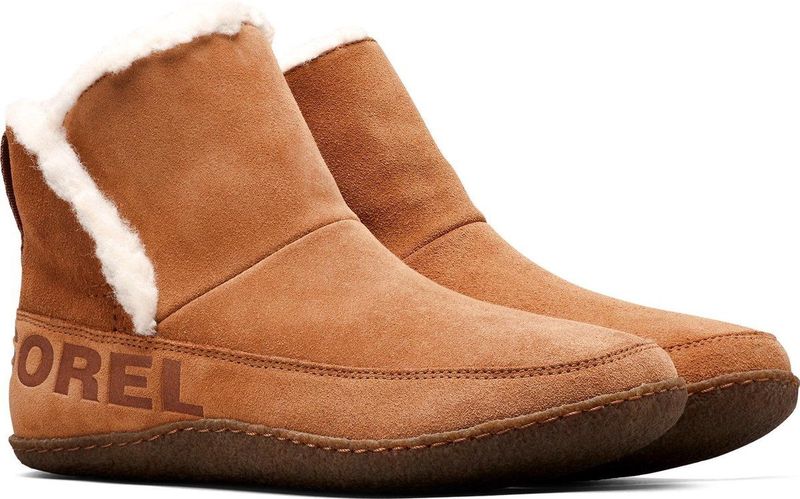 Sorel Nakiska Bootie Pantoffels - Sloffen - Dames - Cognac