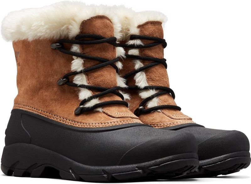 Sorel - Snow Angel - Winterschoenen - Zwart/Bruin - Waterdicht