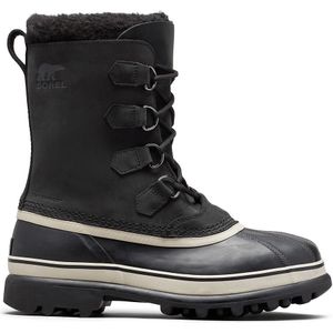 Sorel - AprÃ¨s-skischoenen - Caribou M Black/Dark Stone voor Heren - Maat 10,5 US - Zwart