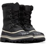 Sorel - Caribou Wp - Winterlaarzen - Zwart/Dark Stone - Nubuckleer/Rubber