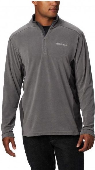 Columbia Klamath Range™ II Half Zip Fleece trui - Fleecetrui met halve rits - Outdoortrui Heren - Grijs - Maat L