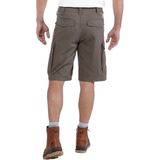 Carhartt Rugged Flex® Werkshorts, cargo, canvas, casual pasvorm, shorts voor heren (1 stuk), Teer