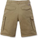 Carhartt - Rugged Cargo Short - Cargobroek - Kaki - Lichtgewicht Canvas