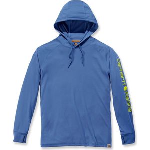 Carhartt Herren T-Shirt Fishing Hooded T-Shirt Inf. Blue Heather