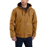 Carhartt - Duck Active Jas - Zwart - Katoen - Gevoerd met Thinsulate