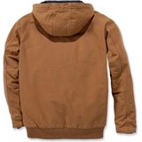 Carhartt - Duck Active Jas - Zwart - Katoen - Gevoerd met Thinsulate