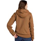 Carhartt - Loose Fit Washed Duck Insulated Active Jack - Winterjas - Zwart - 100% Katoen