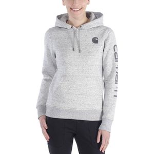 Carhartt Damen Sweatshirt Clarksburg Graphic Sweatshirt Asphalt Heather Nep