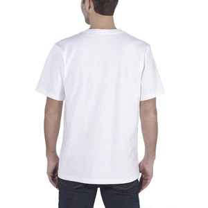 Carhartt Pocket T-shirt - korte mouw - White - Maat L (valt als XL)