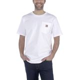 Carhartt Herren T-Shirt Workw Pocket S S T-Shirt White