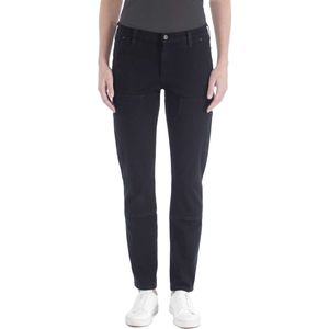 Carhartt Stretch Twill Dubbele Front Broek, Werkbroek, Zwart, 12W/Regular Dames, zwart.