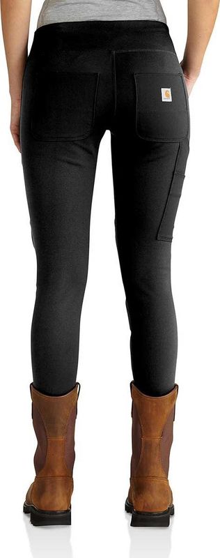 Carhartt - Force™ Ponte Rugged Flex™ - Dameslegging - Zwart - 91% Nylon/9% Elastaan