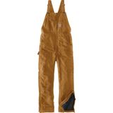 Carhartt - Men Firm Duck Insulated Bib Overall - Bruin - Werkoverall