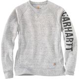 Carhartt Damen Sweatshirt Clarksburg Crewneck Asphalt Heather Nep