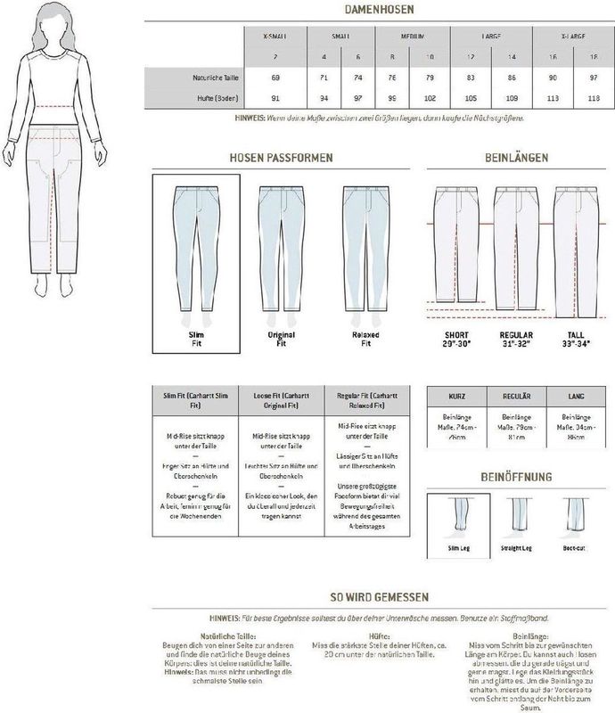 Carhartt - Force Fitted Heavyweight Leggings - Zwart - Polyester - Sneldrogend