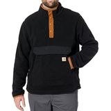 Carhartt Relaxed Fit Fleece Zwart Pullover Heren