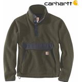 Carhartt Relaxed Fit Fleece - Basil Heather - Pullover Heren