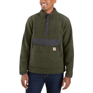 Carhartt Relaxed Fit Fleece - Basil Heather - Pullover Heren