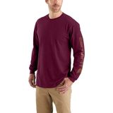 Carhartt Longsleeve Sleeve Logo T-Shirt L S Port
