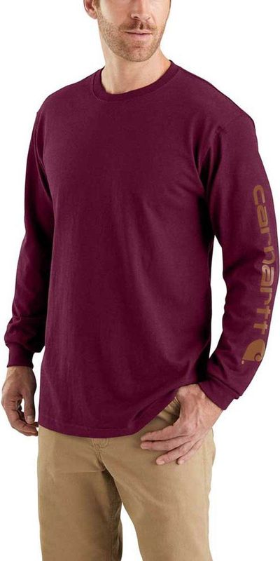 Carhartt Longsleeve Sleeve Logo T-Shirt L S Port