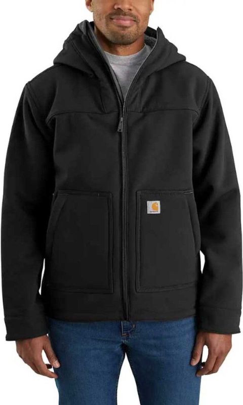 Carhartt Super Dux - Traditionele geïsoleerde jas - Super Dux Abrigo Tradicional Con Aislamiento De Ajute Relajado Thermojas voor heren, zwart.