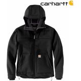 Carhartt - Super Dux - Herenjas - Zwart - Nylon - Winddicht, Waterafstotend
