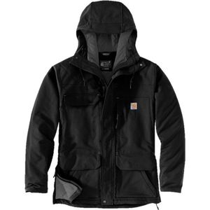 Carhartt - Super Dux - Herenjas - Zwart - Nylon - Winddicht, Waterafstotend