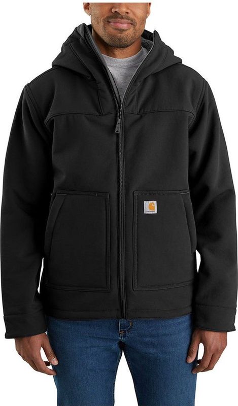 Carhartt - Super Dux - Gevoerde Jas - Zwart - Geïsoleerd - Relaxed Fit